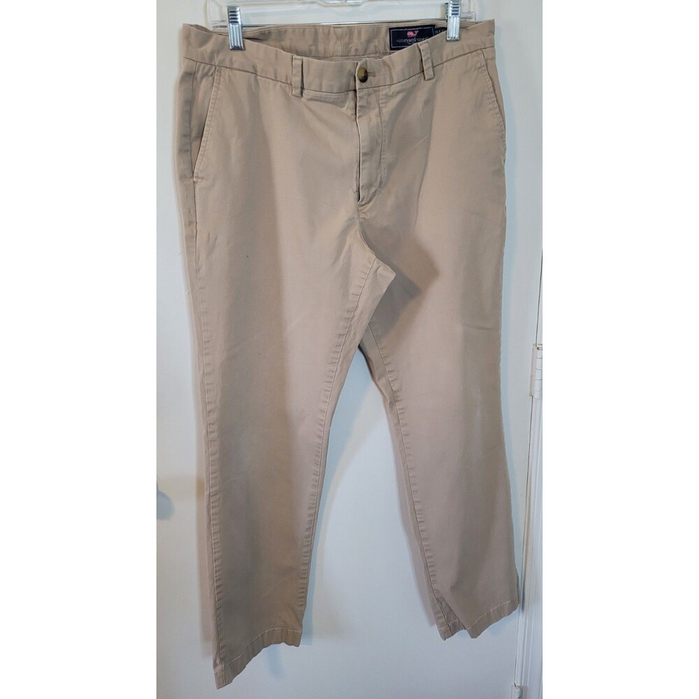 Vineyard Vines by Shep & Ian Mens 35x32 Pants Khaki